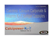 Opi Group Calcipower-K2-7 15 Capsules | Calcium + Vitamin K2 (MK-7) Advanced Bone Strength & Anti-Osteoporosis